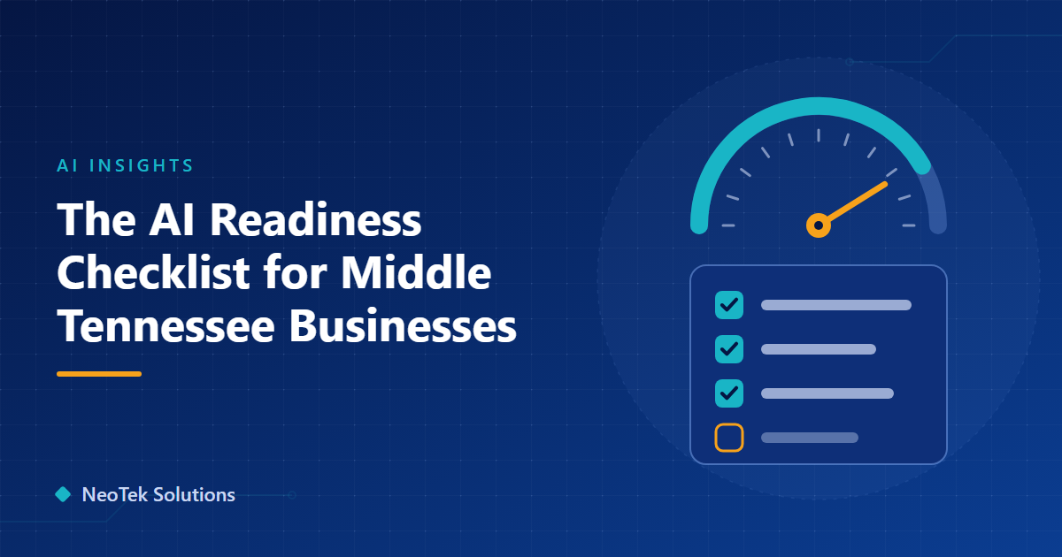 The AI Readiness Checklist for Middle Tennessee Businesses